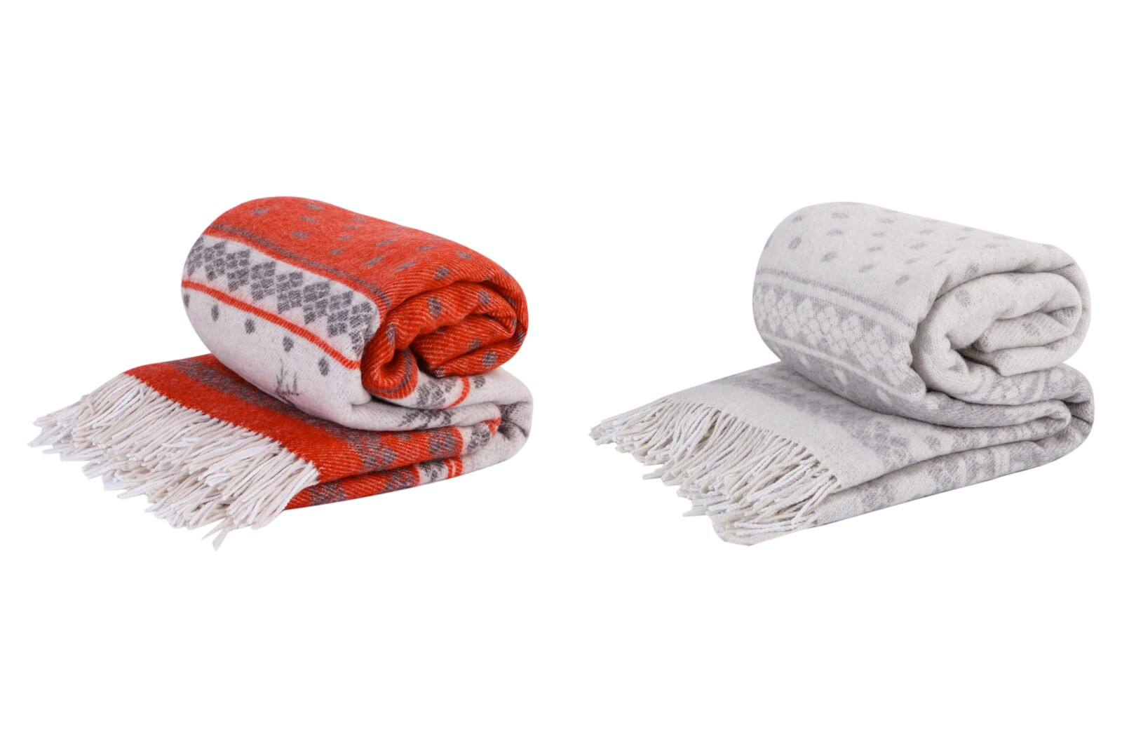Christmas throws: our reindeer merino throw and other festive wool picks
