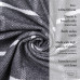 Cotton Blanket Squares LoveYouHome (140x200 cm / Dark Grey - White)