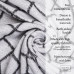 Cotton Blanket Mesh LoveYouHome (140x200 cm / Anthracite - White)