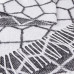 Cotton Blanket Mesh LoveYouHome (140x200 cm / Anthracite - White)
