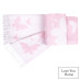 Cotton Blanket Butterflies LoveYouHome (140x200 cm / Light Pink - White)