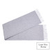 Cotton Blanket Squares & Diamonds LoveYouHome (140x200 cm / Light Grey - White)