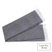 Cotton Blanket Squares & Diamonds LoveYouHome (140x200 cm / Dark Grey - White)