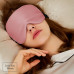 Silk sleep mask with earplugs LoveYouHome (Pink | 22 Momme)