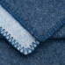 80% Merino wool blanket LoveYouHome (130x170 cm / Blue - Light Blue)